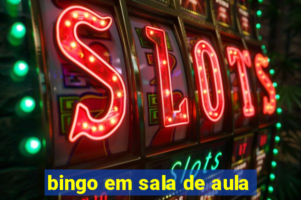 bingo em sala de aula